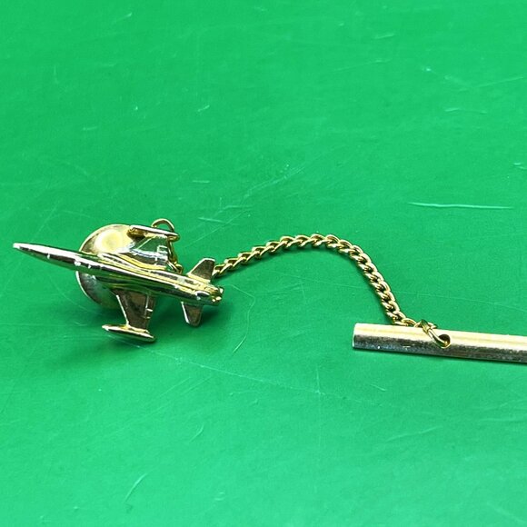 VTG Jewelry Trinket Lot 3pc Purse Hook Tie Tack Pin Marcasite Style Dress Clip - Picture 4 of 13